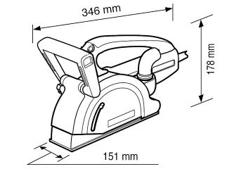 Штроборез MAKITA SG1250 - Фото №2