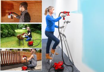 Краскопульт электрический Einhell TC-SY 700 S (4260020) - Фото №6