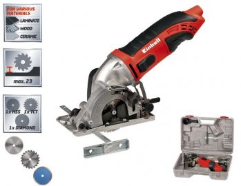 Минипила дисковая Einhell TC-CS 860 Kit (4330992) - Фото №2