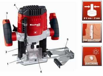 Фрезер Einhell TC-RO 1155 E (4350470) - Фото №2