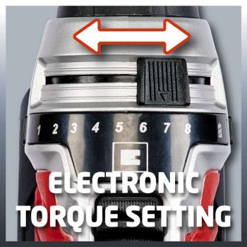 Шуруповерт аккумуляторный (без аккум.)  Einhell TE-CD 18 Li E - Solo (4513870) - Фото №4