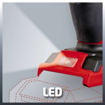 Шуруповерт аккумуляторный (без аккум.)  Einhell TE-CD 18 Li E - Solo (4513870) - Фото №6