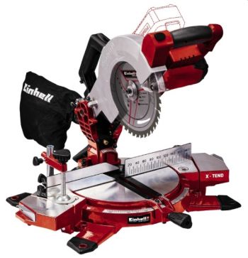 Торцовочная пила аккумуляторная Einhell TE-MS 18/210 Li Kit (20305326) - Фото №1
