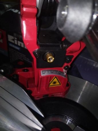Торцовочная пила аккумуляторная Einhell TE-MS 18/210 Li Kit (20305326) - Фото №5