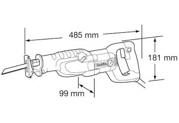 Сабельная пила MAKITA JR3060T - Фото №2
