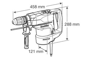 Перфоратор MAKITA HR4501C - Фото №2