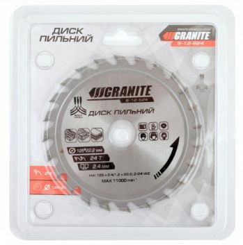 Диск пильный для УШМ GRANITE 230*22,2*40Т (5-23-040) - Фото №2