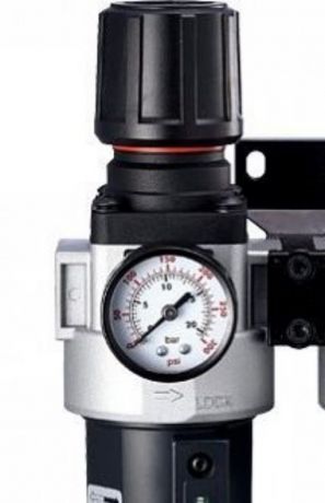 Блок подготовки воздуха Mighty Seven SV-2431 с манометром 1/2" (26448) - Фото №2