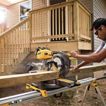 Торцовочная пила аккумуляторная DeWALT (DHS780T2A) - Фото №3