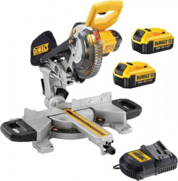Пила торцовочная аккумуляторная DeWALT (DCS365M2) - Фото №1