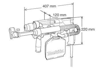 Перфоратор MAKITA HR2432 - Фото №2
