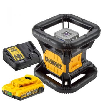 Лазер ротационный аккумуляторный зеленый луч DeWALT (DCE079D1G) - Фото №2