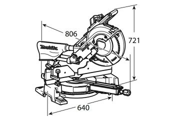 Торцовочная пила MAKITA LS1216 - Фото №2