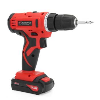 Шуруповёрт аккумуляторный MPT 14,4 В, 2 АКБ, пластиковый кейс (MCDT1423.A2) - Фото №1