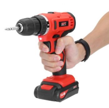 Шуруповёрт аккумуляторный MPT 14,4 В, 2 АКБ, пластиковый кейс (MCDT1423.A2) - Фото №2