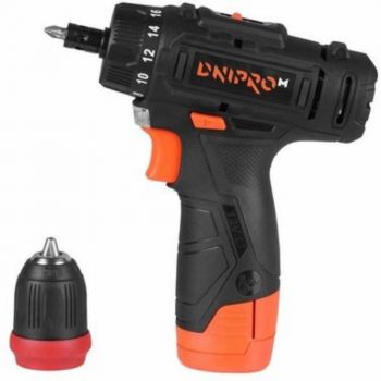 Аккумуляторная дрель-шуруповёрт DNIPRO-М CD-121Q (80610000) - Фото №2