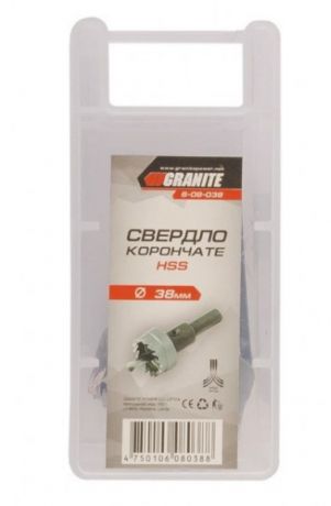 Сверло корончатое GRANITE HSS 65 мм (6-08-065) - Фото №2