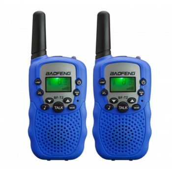 Комплект раций BAOFENG  MiNi BF-T2 PMR446 BLUE (Гр7889) - Фото №1