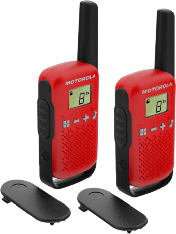 Комплект раций MOTOROLA TALKABOUT T42 RED TWIN PACK (Гр8219) - Фото №1