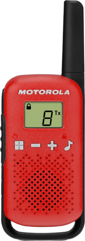 Комплект раций MOTOROLA TALKABOUT T42 RED TWIN PACK (Гр8219) - Фото №5