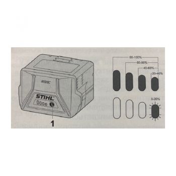 Аккумулятор STIHL AК 30 Li-ion (45204006512) - Фото №2