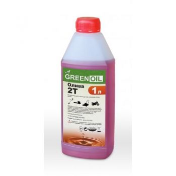 Моторна олія для 2-х тактних двигунів GREEN OIL 2Т 1 л - Фото №1