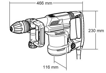 Отбойный молоток MAKITA HM0871C - Фото №2