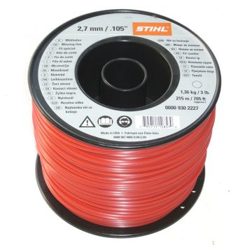 Косильная струна STIHL, 2,7 мм x 215 м, круглая (00009302227) - Фото №1
