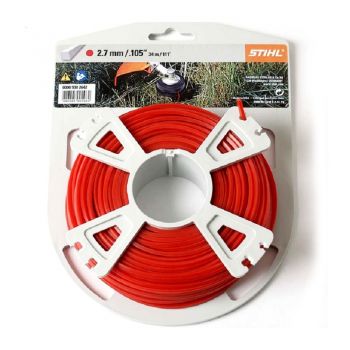 Косильная струна STIHL, 2,7 мм х 34 м, квадратная (00009302642) - Фото №1