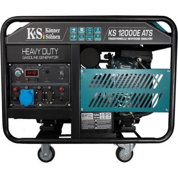 Генератор бензиновый Konner&Sohnen KS 12000E ATS - Фото №2