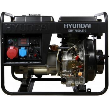 Генератор дизельный Hyundai DHY 7500LE-3 - Фото №2