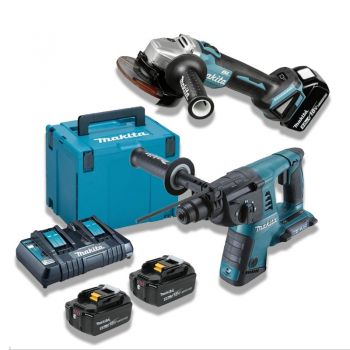 Набор аккумуляторного инструмента Makita DLXMUA263 (DLXMUA263) - Фото №1
