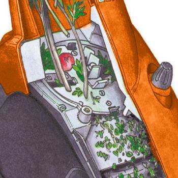 Садовый измельчитель электрический STIHL GHE 250 (60080111030) - Фото №4