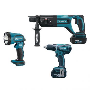 Набор аккумуляторных инструментов Makita DK1890 - Фото №2