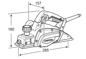 Рубанок MAKTEC MT191 - Фото №2