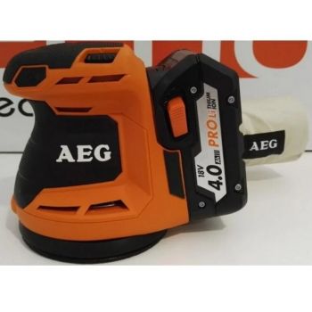 Аккумуляторная эксцентриковая шлифмашина AEG BEX 18-125-0 (каркас) (4935451086) - Фото №3