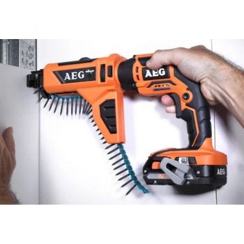 Аккумуляторный шуруповерт AEG BTS18BL-0KIT1 (каркас) + насадка BTS BSA (4935459621) - Фото №4