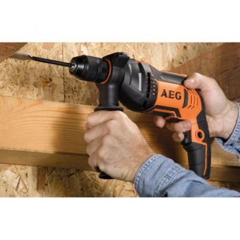 Дрель ударная AEG SBE 750 RE (4935442850) - Фото №3