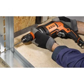 Дрель ударная AEG SBE 750 RE (4935442850) - Фото №4