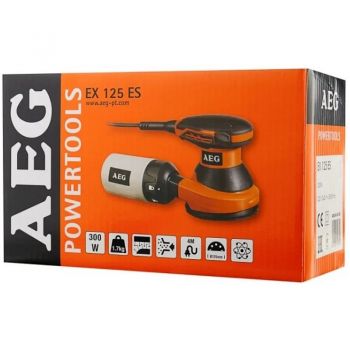 Эксцентриковая шлифмашина AEG EX 125 ES (4935416100) - Фото №6