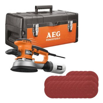 Эксцентриковая шлифмашина AEG EX 150 ES KIT1 (4935448065) - Фото №2