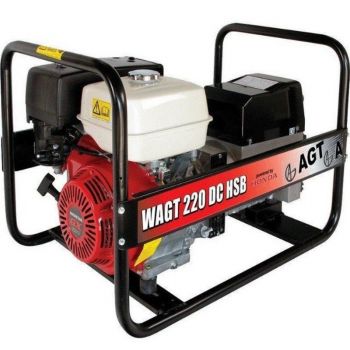 Генератор бензиновый сварочный AGT WAGT 220 DC HSBE (PFWAGT220DHEX/E) - Фото №1