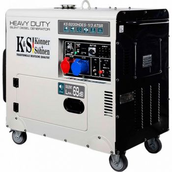 Генератор дизельний Konner&Sohnen KS 8200HDES-1/3 ATSR - Фото №2