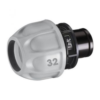 Муфта Claber ПЭ 1" x 3/4" внутр. резьба (82048) - Фото №1