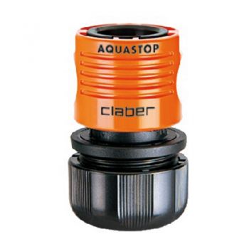Коннектор Claber 3/4" аквастоп (81848) - Фото №1