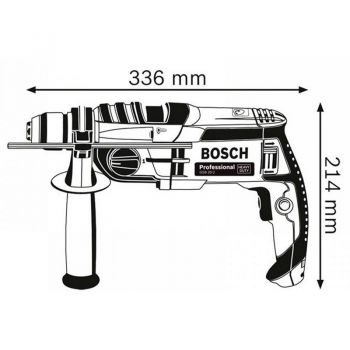 Дрель ударная Bosch GSB 20-2 БЗП (060117B400) - Фото №5