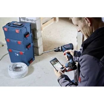 Аккумуляторная ударная дрель-шуруповерт Bosch GSB 18V-85 C каркас, L-Boxx (06019G0302) - Фото №6