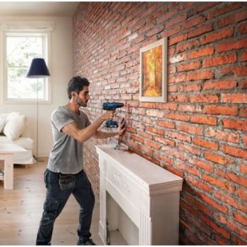 Аккумуляторная ударная дрель-шуруповерт Bosch GSB 180-LI (06019F8307) - Фото №2