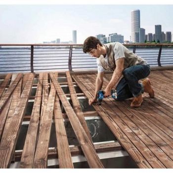 Аккумуляторная дрель-шуруповерт Bosch GSR 18V-50 каркас (06019H5002) - Фото №5