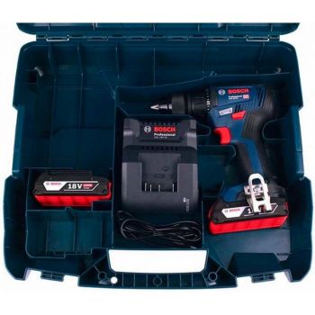 Акумуляторний дриль-шуруповерт Bosch GSR 18V-50, L-Case (06019H5000) - Фото №6